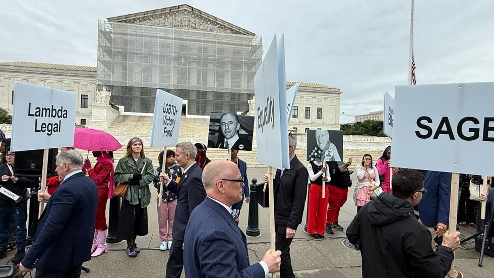 Frank Kameny 100th birthday SCOTUS protesters for LGBTQIA rights