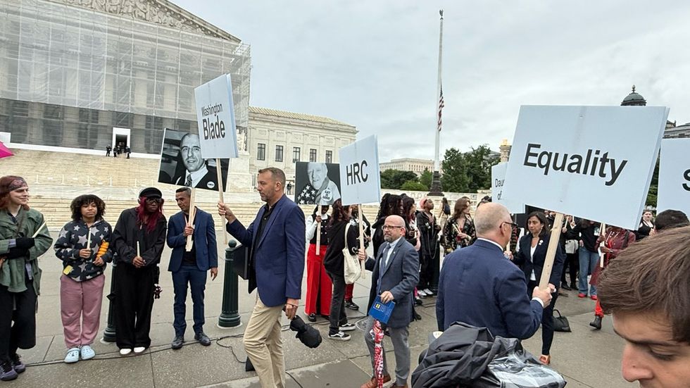 Frank Kameny 100th birthday SCOTUS protesters for LGBTQIA rights