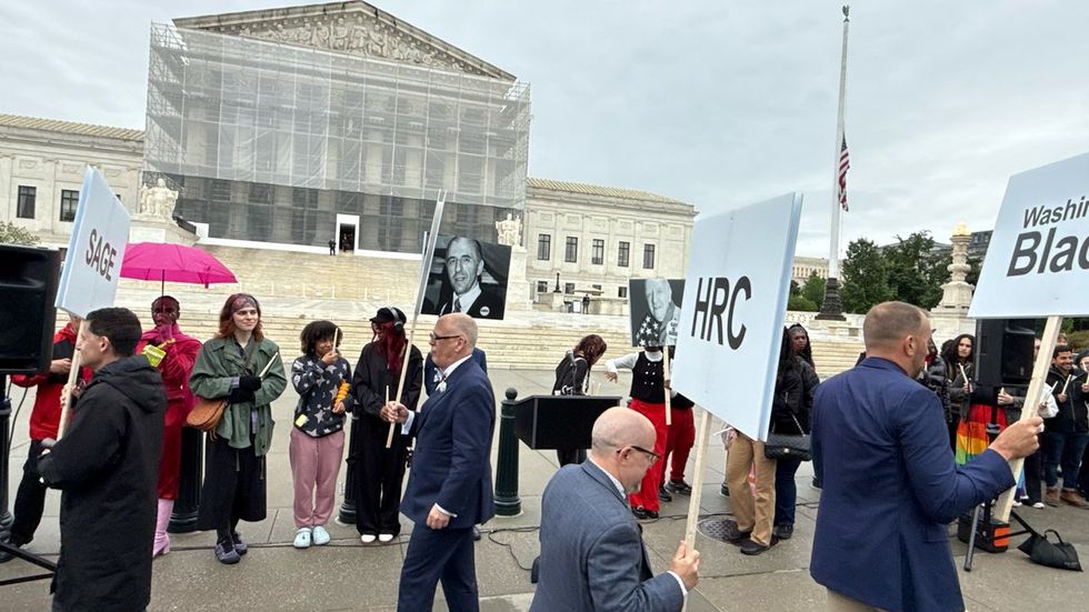 Frank Kameny 100th birthday SCOTUS protesters for LGBTQIA rights