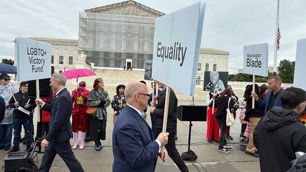 Frank Kameny 100th birthday SCOTUS protesters for LGBTQIA rights