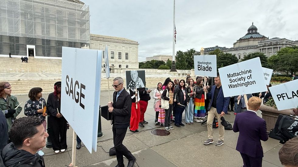 Frank Kameny 100th birthday SCOTUS protesters for LGBTQIA rights