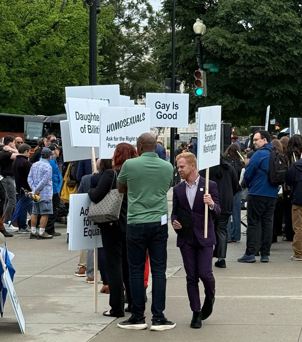 Frank Kameny 100th birthday SCOTUS protesters for LGBTQIA rights