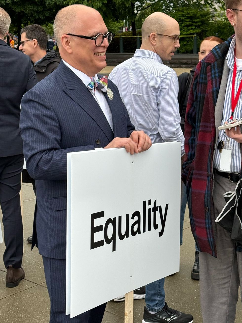 Frank Kameny 100th birthday SCOTUS protesters for LGBTQIA rights