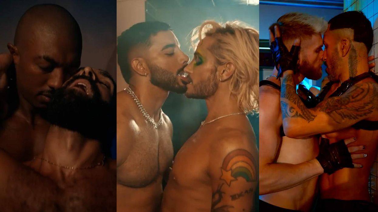 Frankie Grande's "Boys" music video and Jim Verraros' "Good Boy" music video.