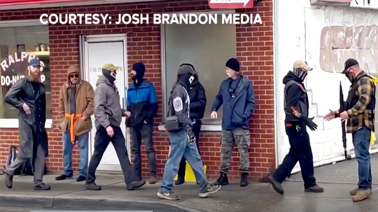 Franklin mayoral candidate Gabrielle Hanson Proud Boys White supremacist group Support