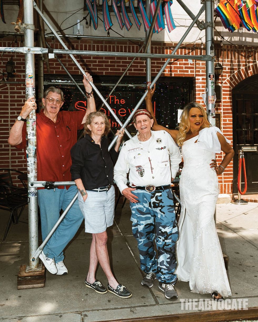 Fredd E. \u201cTree\u201d Sequoia and Donna Aceto and Randy Wicker and Miss Simone