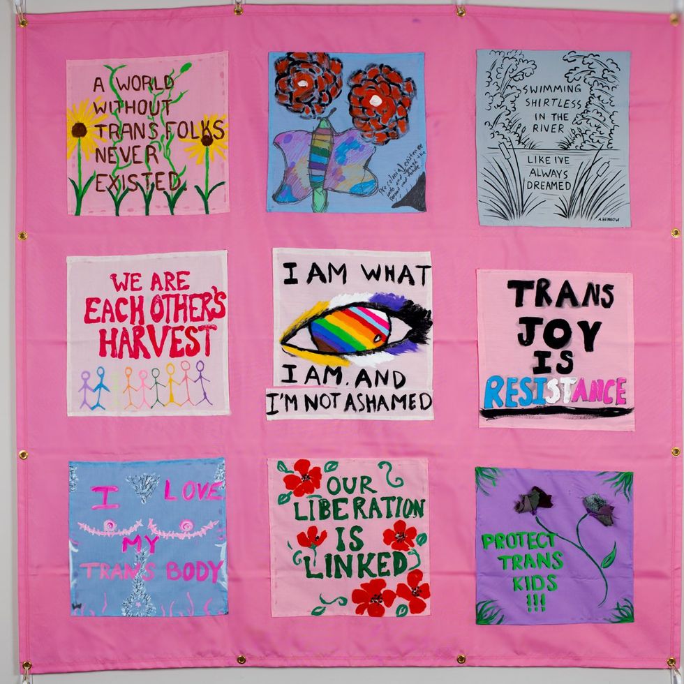 Free To Be Transgender Pride Quilt Project coming to Washington DC 2025