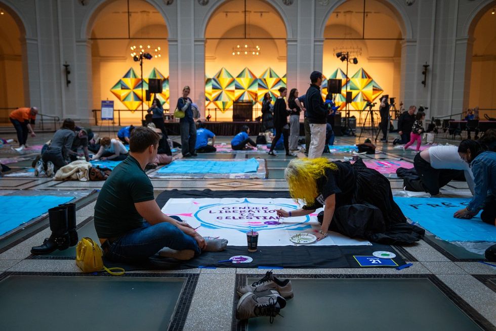 Free To Be Transgender Pride Quilt Project coming to Washington DC 2025