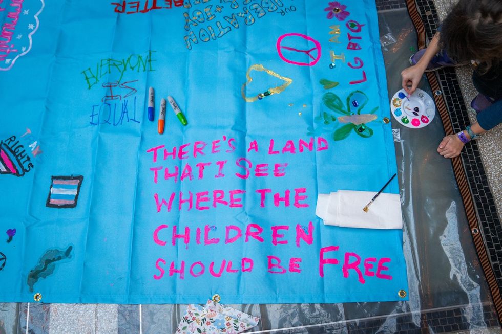 Free To Be Transgender Pride Quilt Project coming to Washington DC 2025