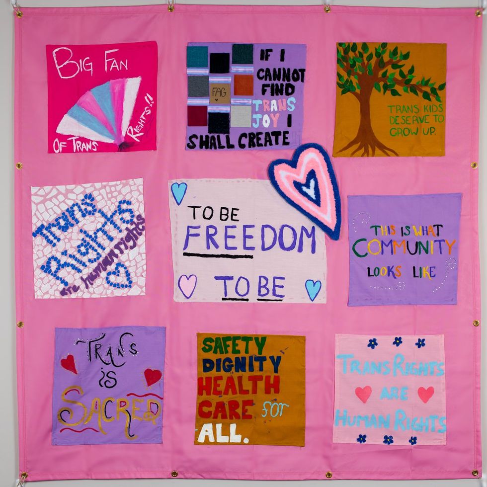 Free To Be Transgender Pride Quilt Project coming to Washington DC 2025