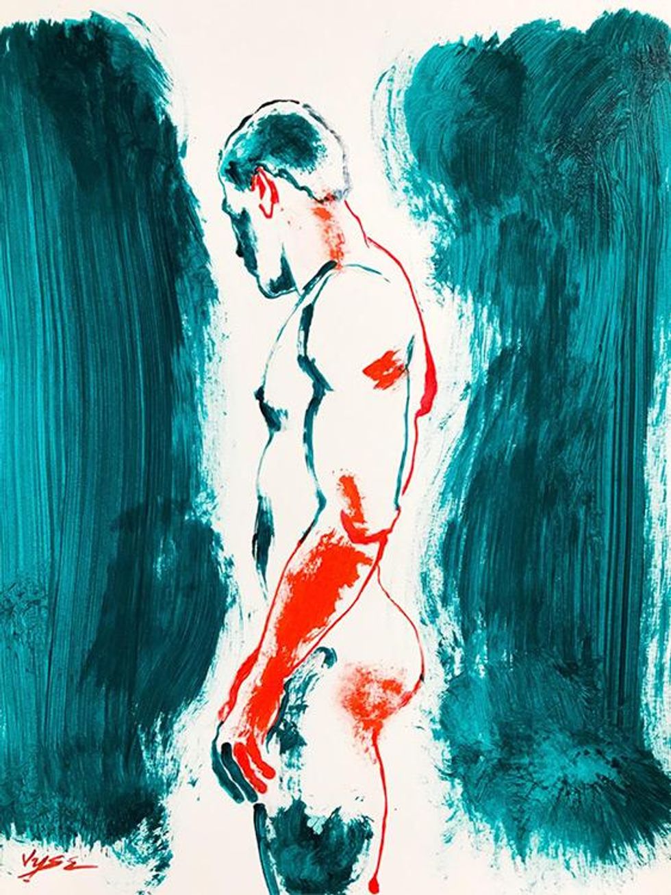 Free to draw as he pleases, Richard Vyse lets his imagination take over. Read more below.