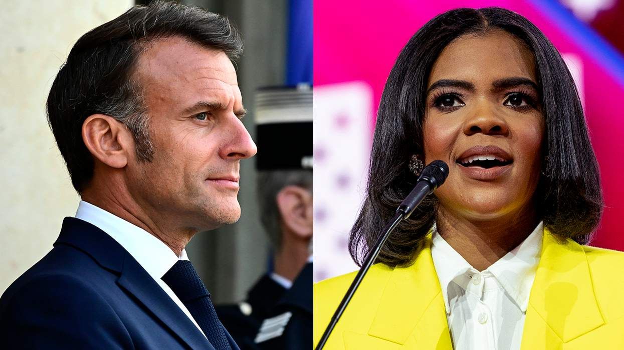 French President Emmanuel Macron Conservative commentator Candace Owens CPAC speaker 2023