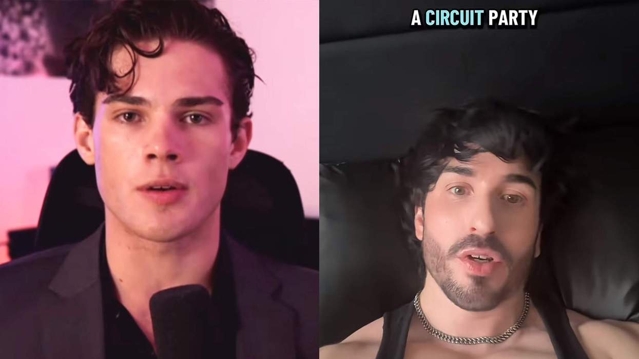 From left: Clavicular and Judah Thee Glutelord.