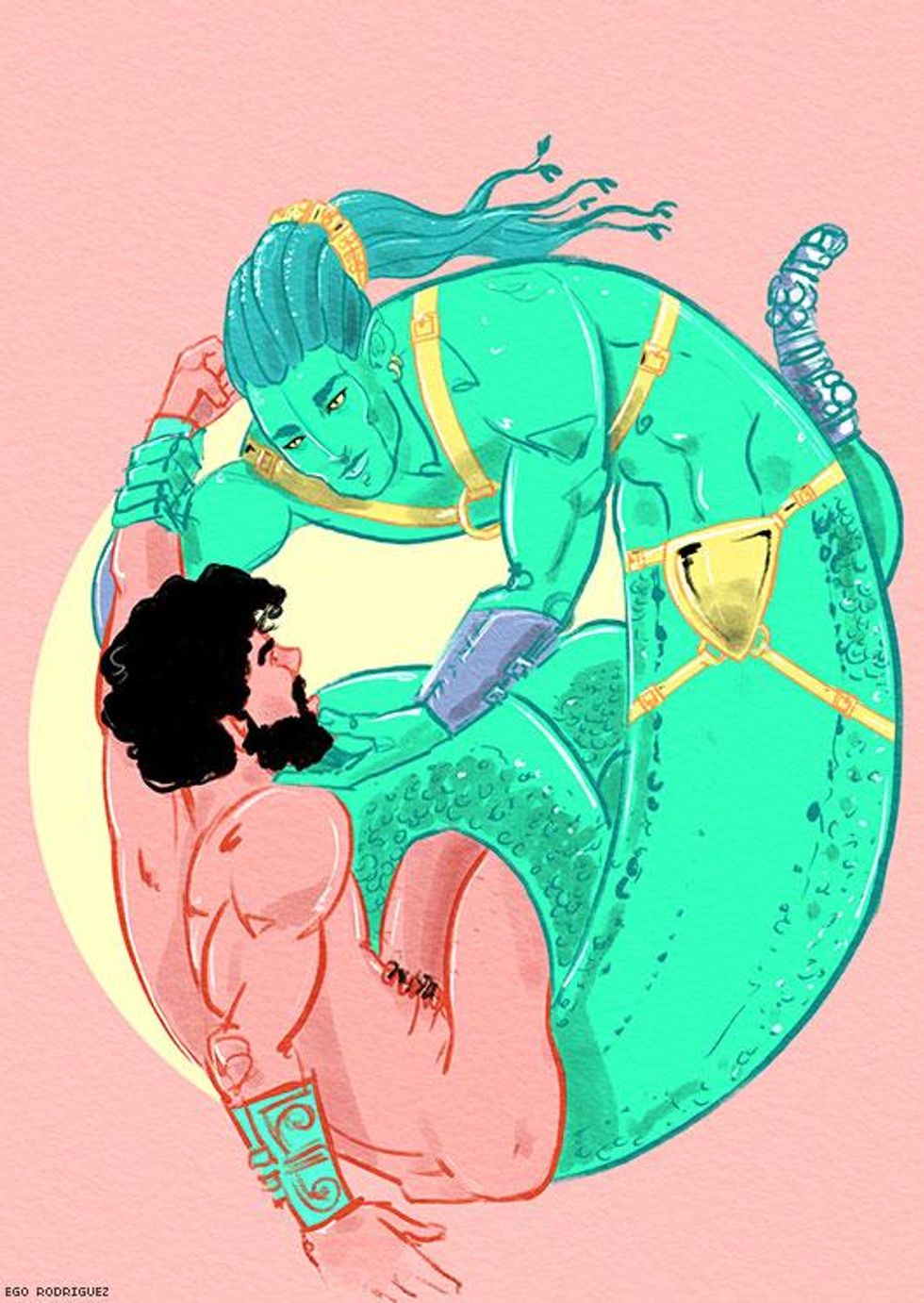 From the Mythology series: Perseus and Gorgon