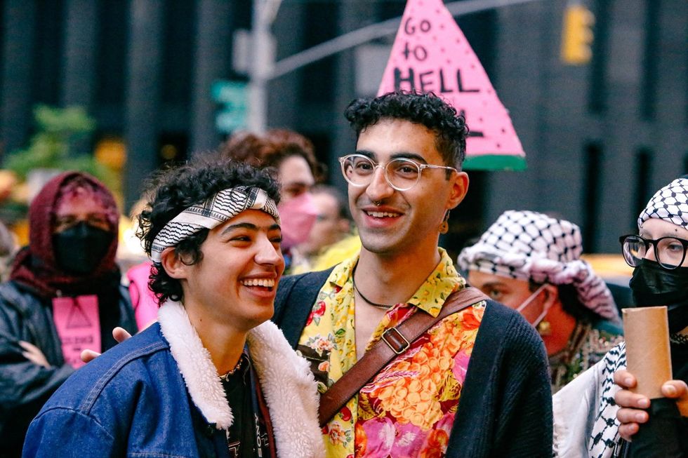 GALLERY - ACTUP - Protest Glaad Gala Palestine