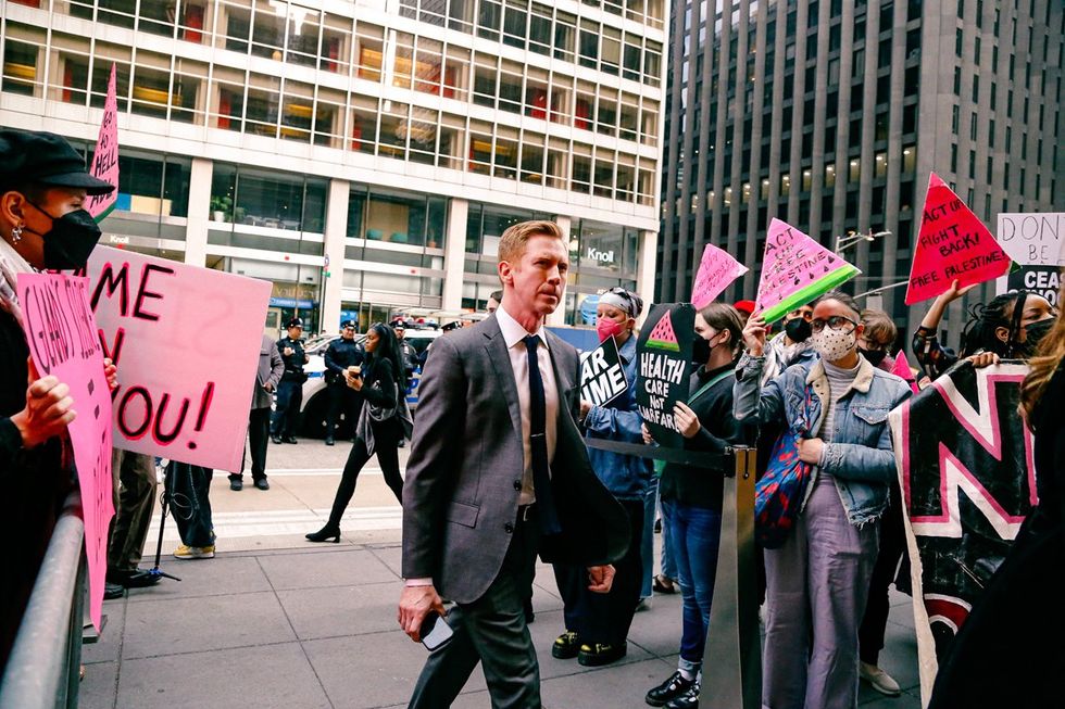 GALLERY - ACTUP - Protest Glaad Gala Palestine