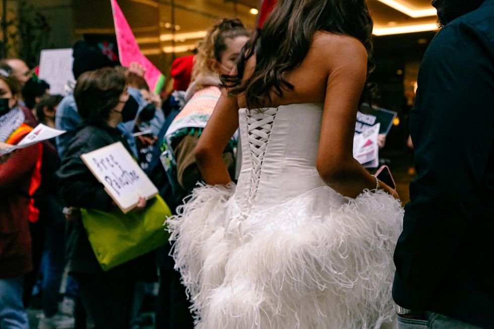 GALLERY - ACTUP - Protest Glaad Gala Palestine