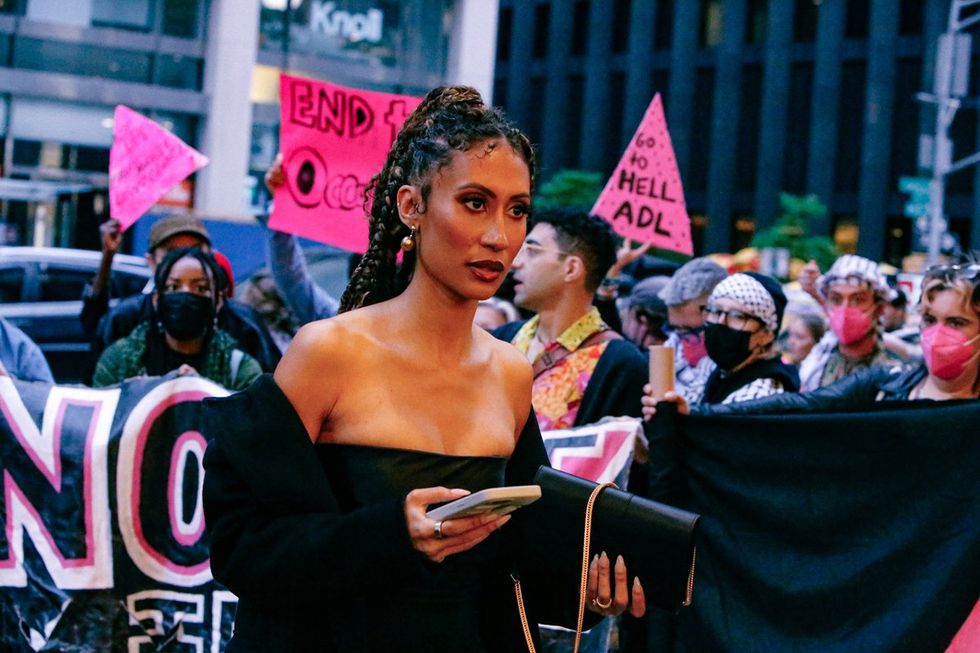 GALLERY - ACTUP - Protest Glaad Gala Palestine