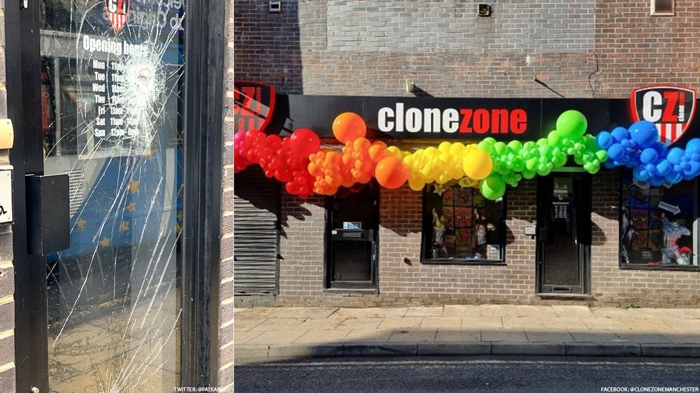 Gay Adult Store in U.K. Vandalized for Second Time in Two Months