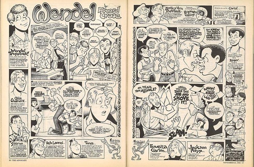 Gay Comics Creator Howard Cruse Dies at 75