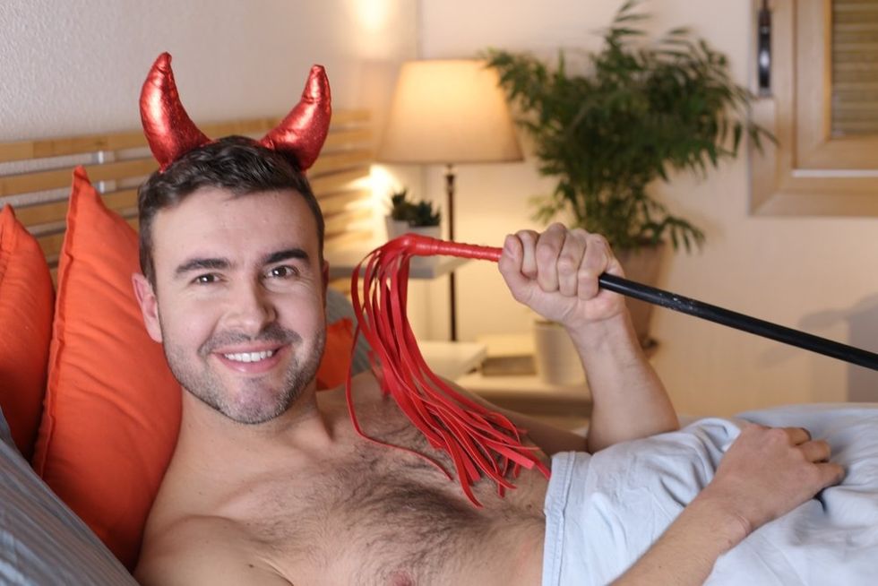 Gay man devil