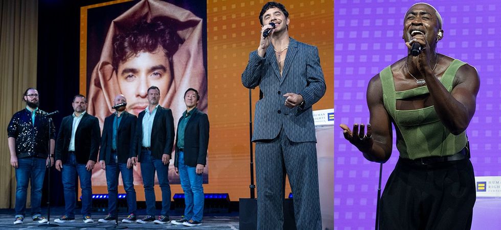 Washington DC Gay Men's Chorus David Archuleta Vincint HRC Dinner 2025