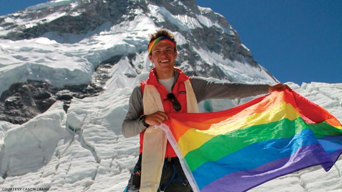 Gay Mountaineer Cason Crane Knows How to Surmount Homophobia