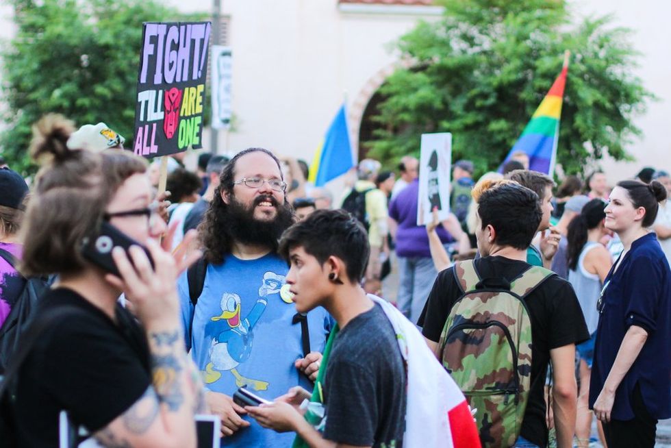Gay rights march in Phoenix, Arizona\u200b (2018)