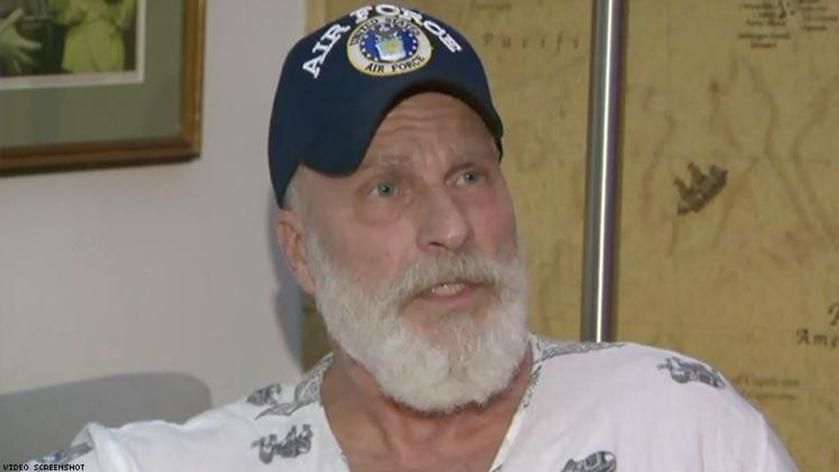 Gay veteran targeted with homophobic abuse from neighbors