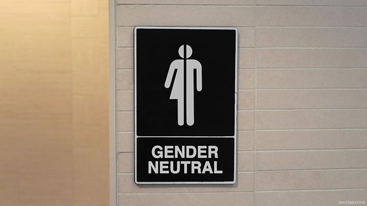 Gender-neutral restroom