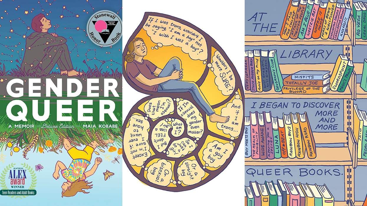 Gender Queer Deluxe Edition new cover and additional pages