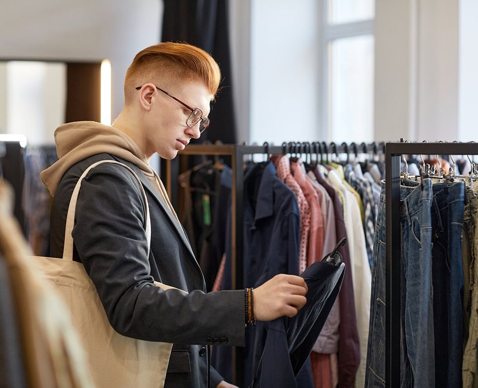 Gender Transition Embrace Trans Euphoria thrift store