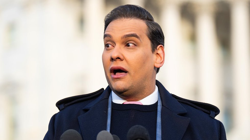 George Santos Press Conference Capitol Hill