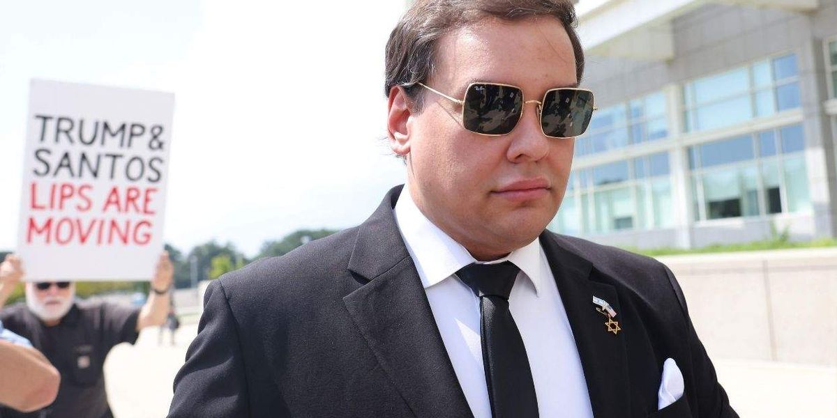 Fraudster George Santos claims he's going to Venezuela 'to help with aid'