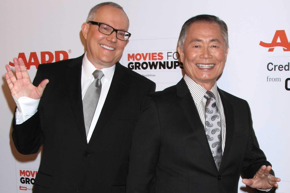 George Takei and Brad Altman