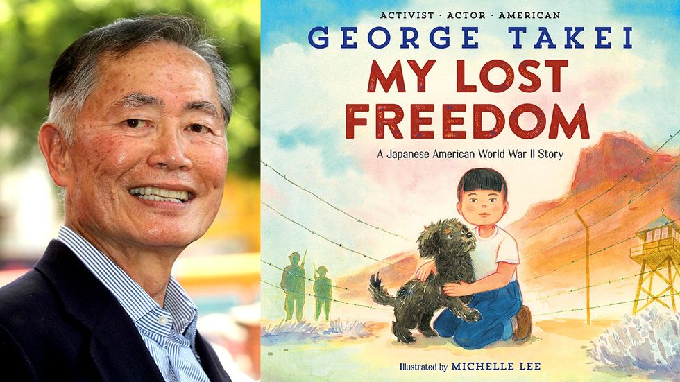 George Takei gay actor my lost freedom new childrens book