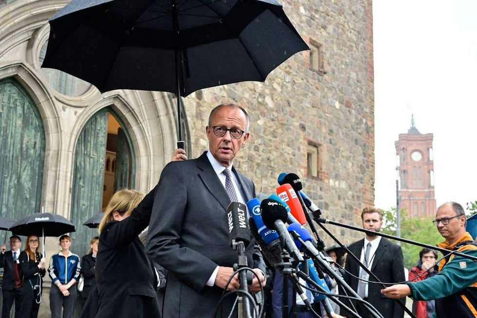 german chancellor fredrich merz