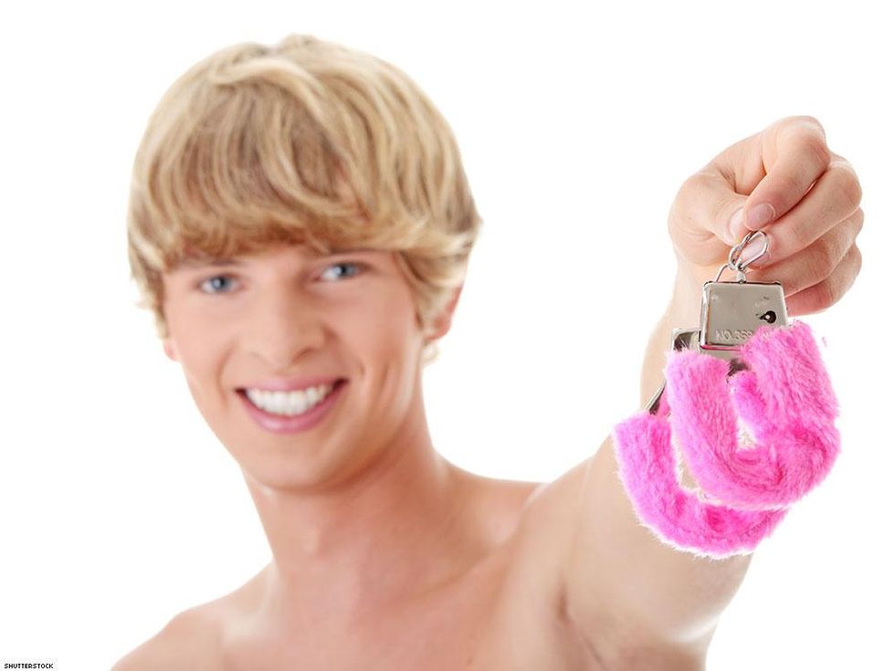 Get ready for the furry pink handcuffs.