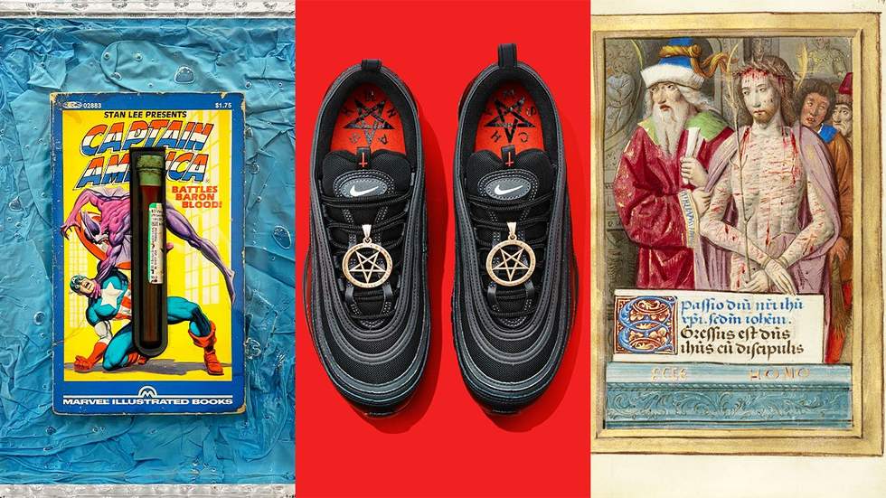 Getty Museum blood exhibit