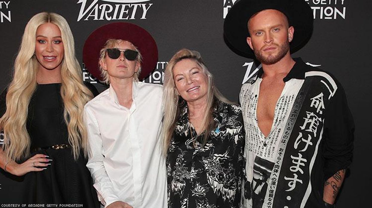 Gigi Gorgeous, Nats Getty, Ariadne Getty, August Getty.