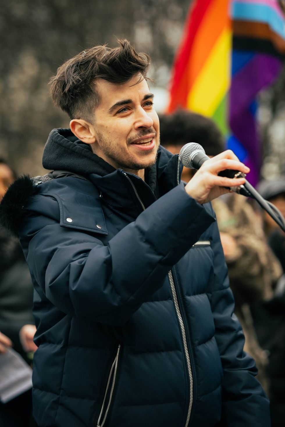 GLM Gender Liberation Movement Trans Transgender Youth Rally NYC New York City Union Square public protest protect trans kids trans lives matter