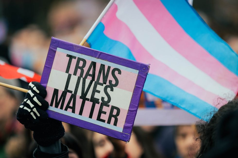GLM Gender Liberation Movement Trans Transgender Youth Rally NYC New York City Union Square public protest protect trans kids trans lives matter