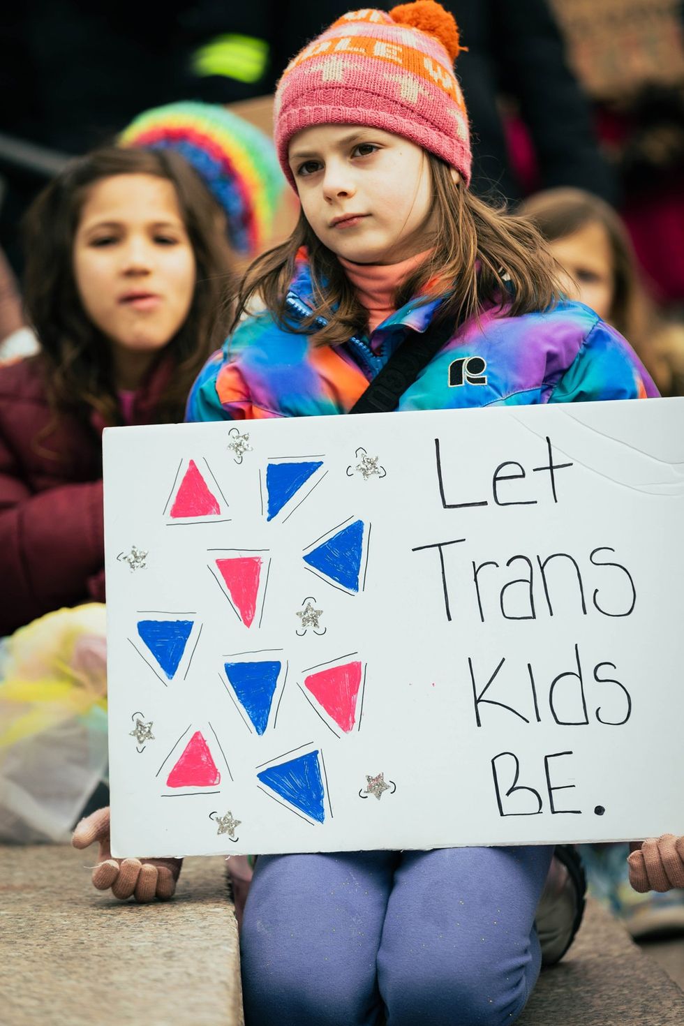 GLM Gender Liberation Movement Trans Transgender Youth Rally NYC New York City Union Square public protest protect trans kids trans lives matter