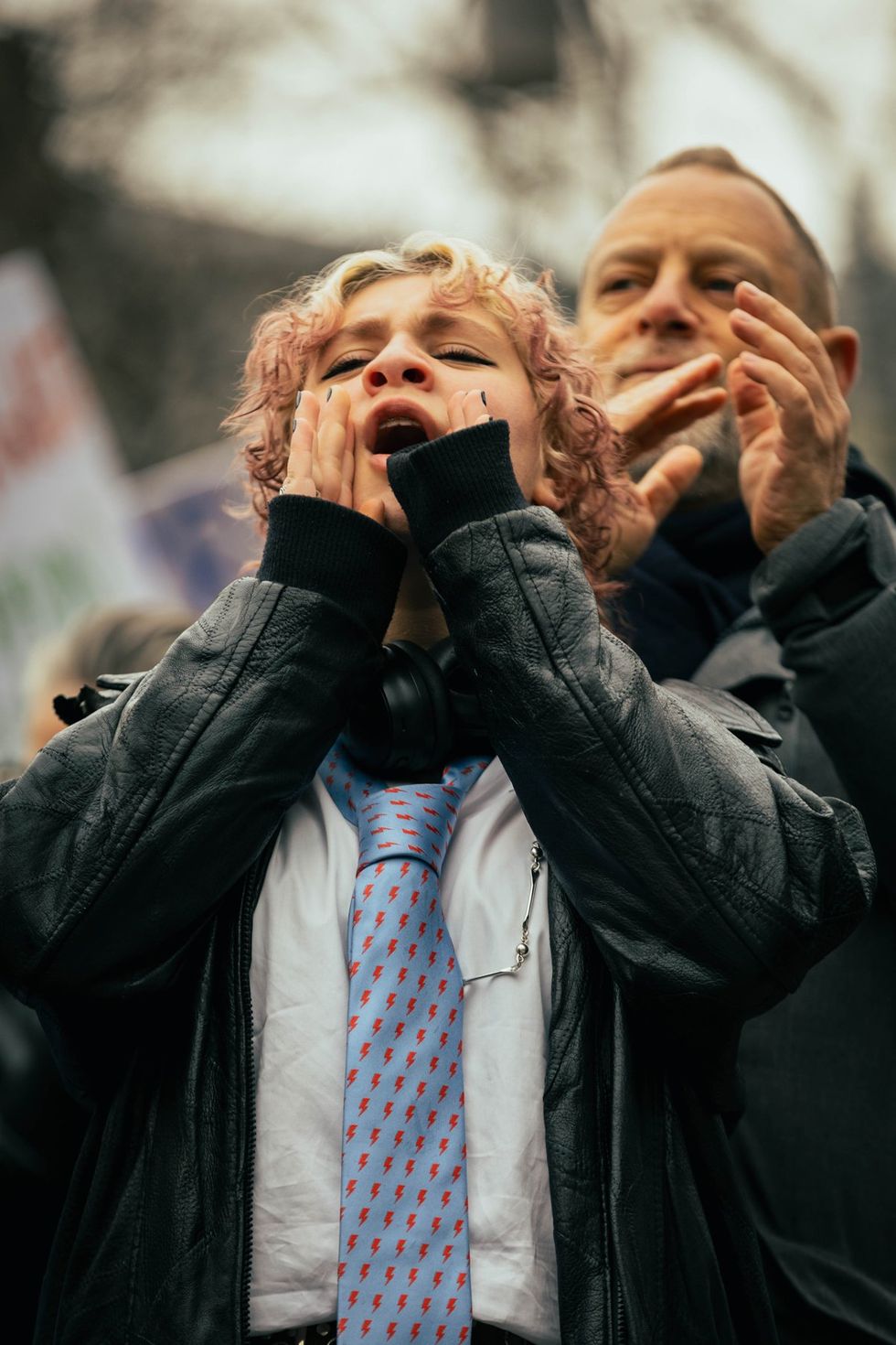 GLM Gender Liberation Movement Trans Transgender Youth Rally NYC New York City Union Square public protest protect trans kids trans lives matter