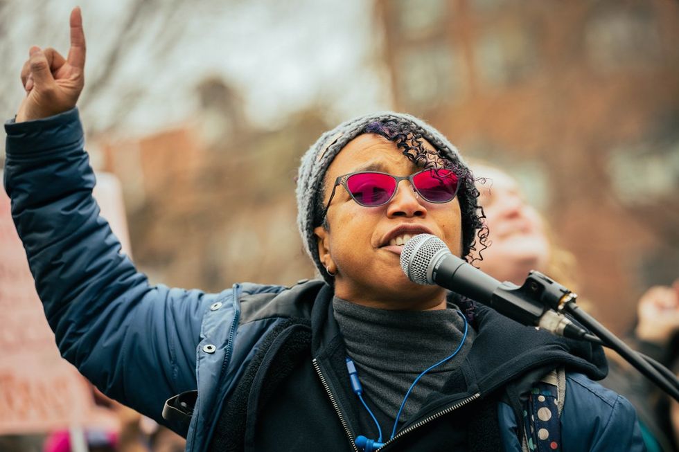 GLM Gender Liberation Movement Trans Transgender Youth Rally NYC New York City Union Square public protest protect trans kids trans lives matter