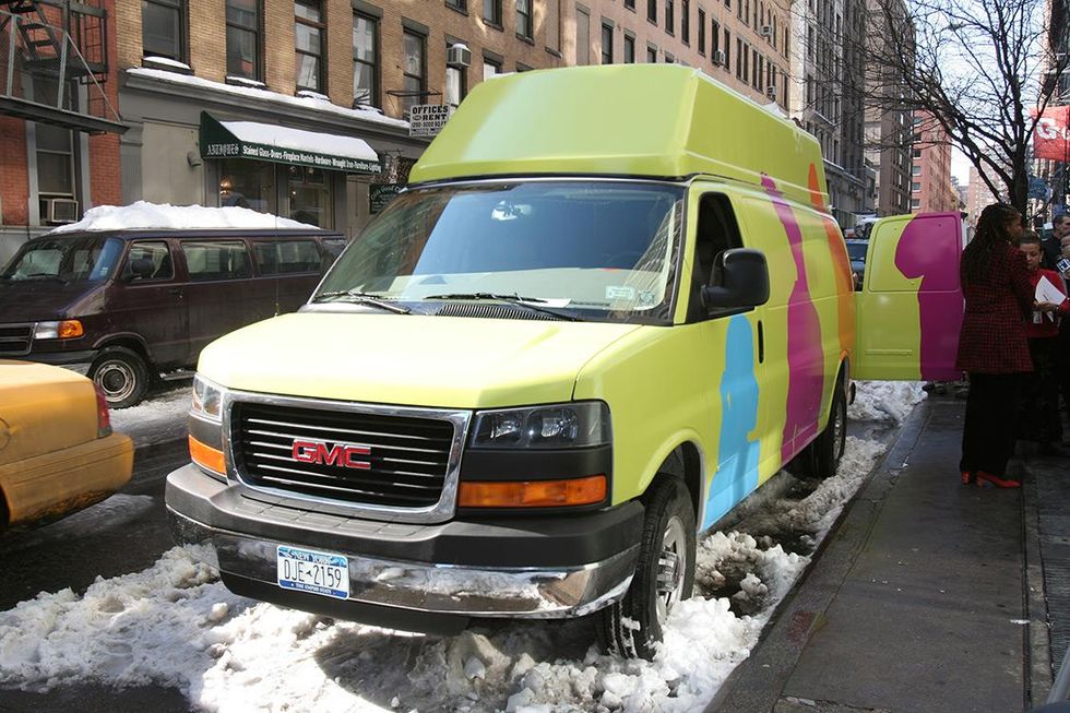 GMHC hosted a launch of its first mobile HIV testing van.