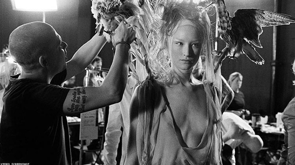 Go Backstage at an Alexander McQueen Show