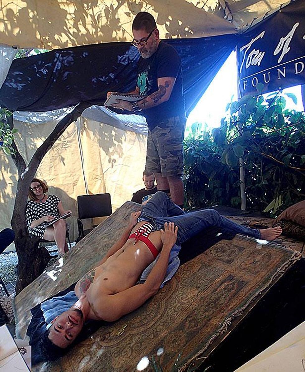 Going to any lengths for art and culture.