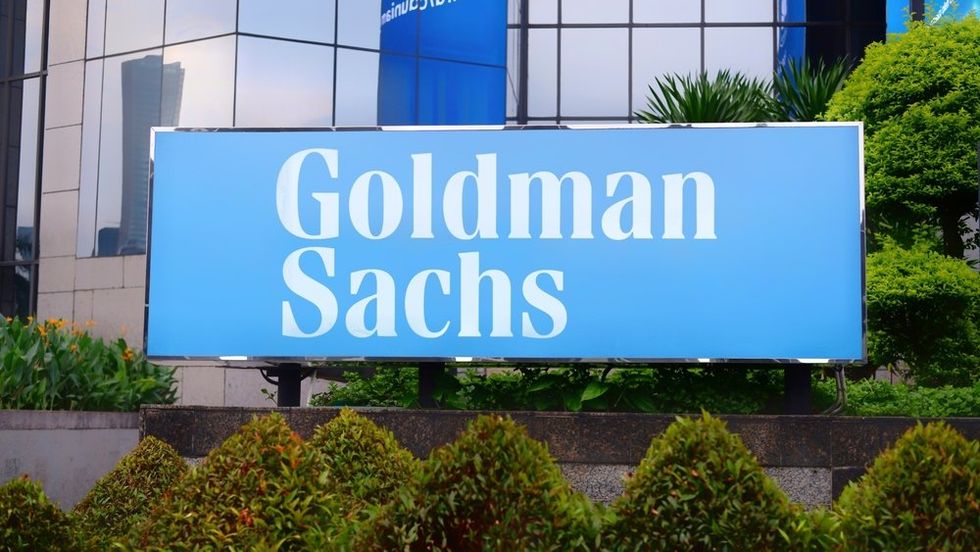 Goldman Sachs sign