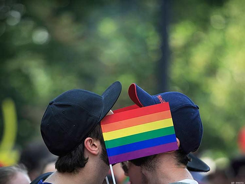 Grabbing a kiss in Romania